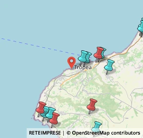 Mappa Via Ermenegildo Sintes, 89861 Tropea VV, Italia (6.04643)