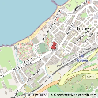 Mappa Via Annunziata, 7/9, 89861 Tropea, Vibo Valentia (Calabria)