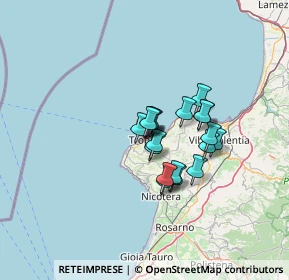 Mappa Via dei Normanni, 89861 Tropea VV, Italia (9.52263)