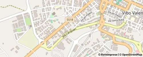 Mappa Vibo Valentia