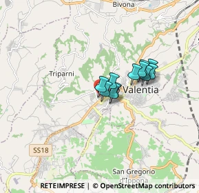 Mappa Via Salvo D'Acquisto, 89900 Vibo Valentia VV, Italia (1.18364)