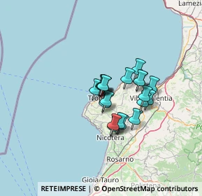 Mappa Via Gornella, 89861 Tropea VV, Italia (9.599)