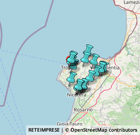 Mappa Via Gornella, 89861 Tropea VV, Italia (9.8295)