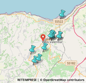 Mappa Via Enrico Candela, 89900 Vibo Valentia VV, Italia (3.02727)