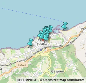 Mappa Via Gandelasio Tocco, 89861 Tropea VV, Italia (0.33692)