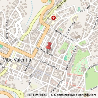 Mappa Via Milite Ignoto, 45/47, 89900 Vibo Valentia, Vibo Valentia (Calabria)
