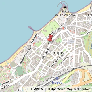 Mappa Via Libertà, 82, 89861 Tropea, Vibo Valentia (Calabria)