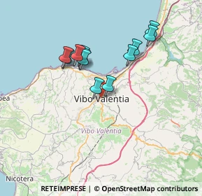 Mappa Via Renato Guttuso, 89900 Vibo Valentia VV, Italia (6.8775)