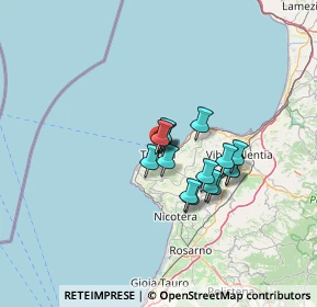 Mappa 89861 Tropea VV, Italia (10.43667)