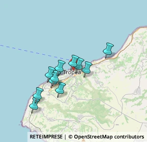 Mappa Piazza Vittorio Veneto, 89861 Tropea VV, Italia (3.13818)