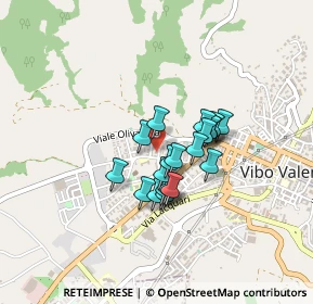 Mappa Via Giuseppe De Francesco, 89900 Vibo Valentia VV, Italia (0.3175)
