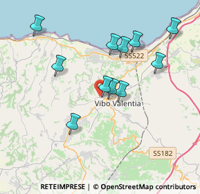 Mappa Via Enotrio Pugliese, 89900 Vibo Valentia VV, Italia (3.96545)