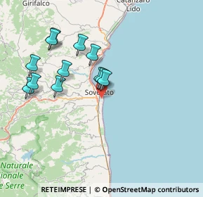 Mappa Unnamed Road, 88068 Soverato CZ, Italia (7.96167)