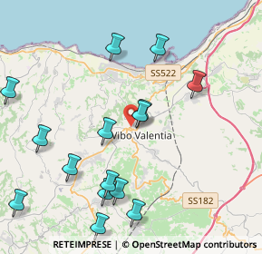 Mappa 89900 Vibo Valentia VV, Italia (5.14933)