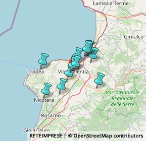 Mappa 89900 Vibo Valentia VV, Italia (9.07667)