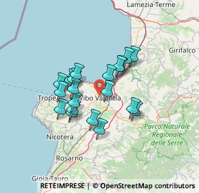 Mappa 89900 Vibo Valentia VV, Italia (11.6215)