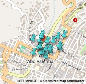 Mappa Via Don Mellano, 89900 Vibo Valentia VV, Italia (0.155)