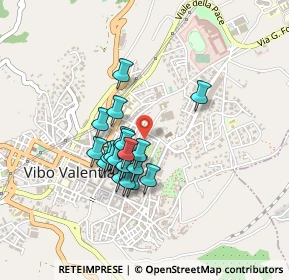 Mappa Via Giuseppe Verdi, 89900 Vibo Valentia VV, Italia (0.364)