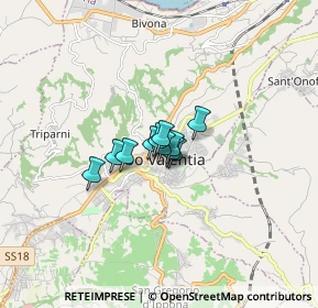 Mappa Via Francesco Protetti, 89900 Vibo Valentia VV, Italia (0.72364)