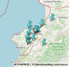 Mappa Via Francesco Protetti, 89900 Vibo Valentia VV, Italia (8.38429)