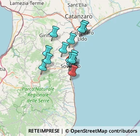 Mappa KM 91, 88060 Soverato CZ, Italia (9.38357)