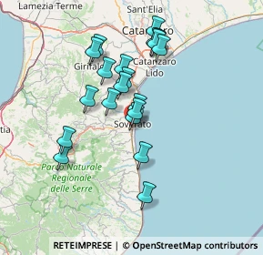 Mappa KM 91, 88060 Soverato CZ, Italia (13.838)