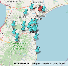 Mappa KM 91, 88060 Soverato CZ, Italia (13.721)