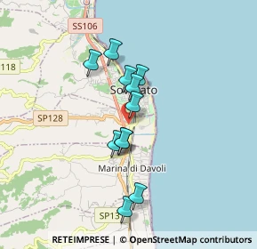 Mappa KM 91, 88060 Soverato CZ, Italia (1.53364)