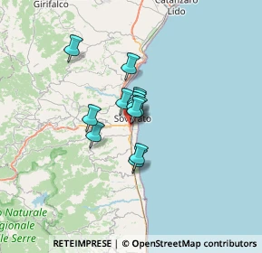 Mappa KM 91, 88060 Soverato CZ, Italia (3.99333)