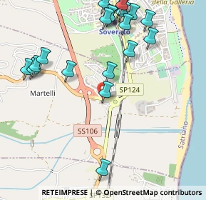 Mappa KM 91, 88060 Soverato CZ, Italia (0.6915)