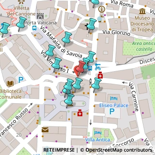 Mappa Corso Vittorio Emanuele III, 89861 Tropea VV, Italia (0.089)