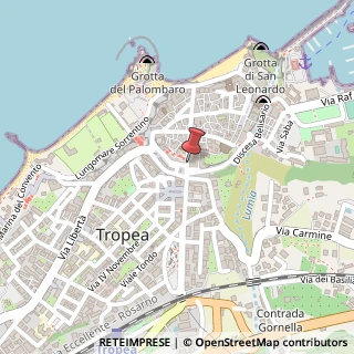 Mappa Corso Vittorio Emanuele, 6, 89861 Tropea, Vibo Valentia (Calabria)