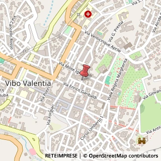 Mappa Via Gregorio d'Alessandria, 15/15a/16, 89900 Vibo Valentia, Vibo Valentia (Calabria)