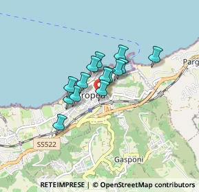 Mappa VIALE STAZIONE III TRAVERSA, 89861 Tropea VV, Italia (0.59214)