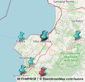Mappa Via terravecchia inferiore 222 Moderata durant, 89900 Vibo Valentia VV, Italia (18.01071)