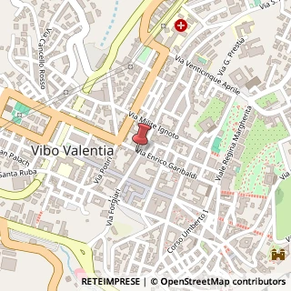 Mappa Via Terravecchia Inferiore, 212, 89900 Vibo Valentia, Vibo Valentia (Calabria)