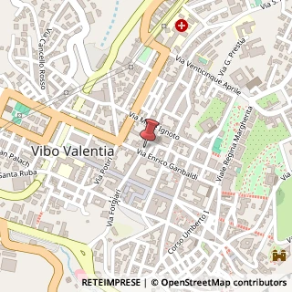 Mappa Via Terravecchia Inferiore, 179, 89900 Vibo Valentia, Vibo Valentia (Calabria)