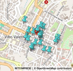 Mappa Via terravecchia inferiore 222 Moderata durant, 89900 Vibo Valentia VV, Italia (0.168)