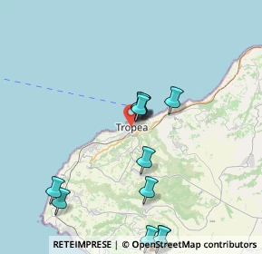 Mappa Via Ignazio Fazzari, 89861 Tropea VV, Italia (4.46167)