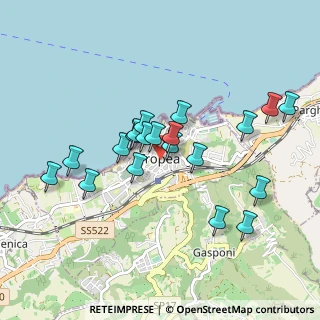 Mappa Via IV Novembre, 89861 Tropea VV, Italia (0.912)