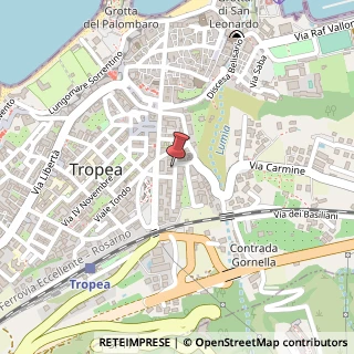 Mappa Via degli Orti, 21, 89861 Tropea, Vibo Valentia (Calabria)