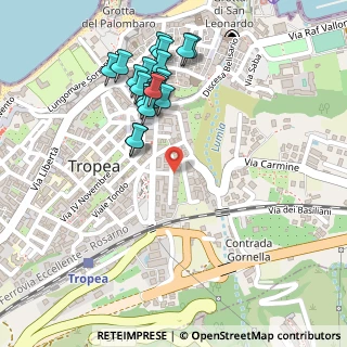 Mappa Via Fortunato Seminara, 89861 Tropea VV, Italia (0.2735)