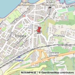 Mappa Via degli Orti, 34, 89861 Tropea, Vibo Valentia (Calabria)