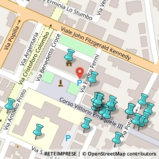 Mappa Piazza Martiri d'Ungheria, 89900 Vibo Valentia VV, Italia (0.0913)