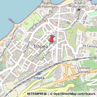 Mappa Via G. Tocco, 19, 89861 Tropea, Vibo Valentia (Calabria)