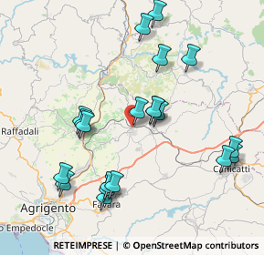 Mappa Via Rosario Livatino, 92020 Grotte AG, Italia (9.162)