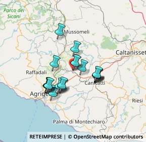 Mappa Via Celso, 92020 Racalmuto AG, Italia (11.7465)