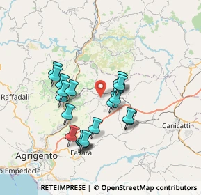Mappa Via Orsini, 92020 Grotte AG, Italia (7.063)