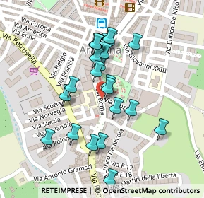 Mappa Via Roma, 92021 Aragona AG, Italia (0.11071)