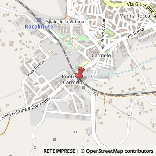 Mappa Via Serrone, 28, 92020 Racalmuto, Agrigento (Sicilia)